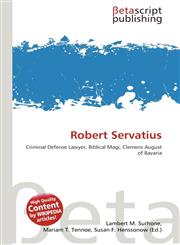Robert Servatius,6135145363,9786135145366