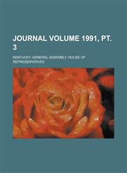 Journal Volume 1991, PT. 3,1155003098,9781155003092