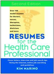 Resumes for the Health Care Professional 2nd Edition,0471380733,9780471380733