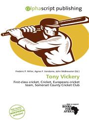 Tony Vickery,6201762345,9786201762343