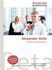 Alexander Delle,6133683694,9786133683693