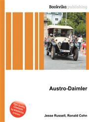 Austro-Daimler,5512605518,9785512605516