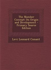 Number Concept Its Origin and Development,1289714061,9781289714062