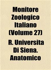 Monitore Zoologico Italiano (Volume 27),1153042193,9781153042192
