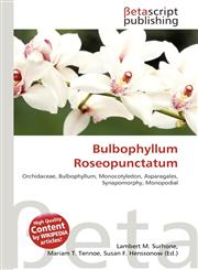 Bulbophyllum Roseopunctatum,6136307081,9786136307084