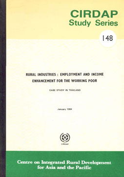 Rural Industries : Employment and Income Enhancement for the Working Poor - Case Study in Thailand