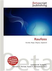 Raufoss,613507623X,9786135076233