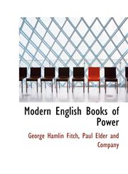 Modern English Books of Power,1140438972,9781140438977