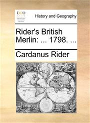 Rider's British Merlin ... 1798. ...,1170094155,9781170094150