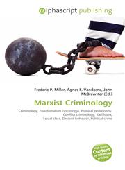 Marxist Criminology,6134202126,9786134202121