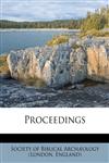 Proceedings,1245107208,9781245107204