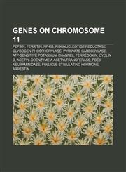 Genes on chromosome 11 Pepsin, Ferritin, NF-κB, Ribonucleotide reductase, Glycogen phosphorylase, Pyruvate carboxylase,1157715656,9781157715658