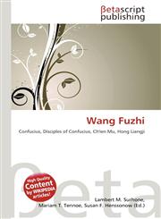 Wang Fuzhi,6131154074,9786131154072