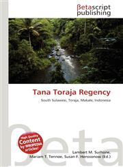 Tana Toraja Regency,6135342983,9786135342987