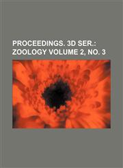 Proceedings. 3d ser;  zoology Volume 2, no. 3,1154504174,9781154504170