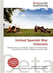 United Spanish War Veterans,6135146793,9786135146790