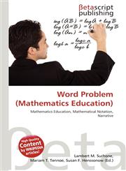 Word Problem (Mathematics Education),6131185948,9786131185946