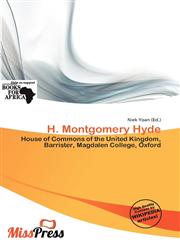 H. Montgomery Hyde,6137180093,9786137180099