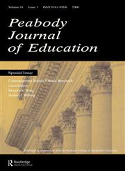 Contemporary School Choice Research PJE,0805893989,9780805893984