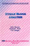 Human Blood Analysis 1st Published,8185264376,9788185264370