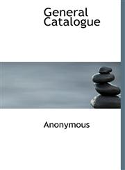 General Catalogue,1140560743,9781140560746