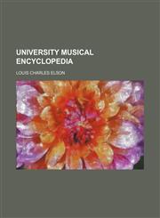 University Musical Encyclopedia (Volume 5),1150196793,9781150196799