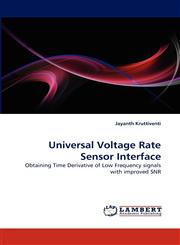 Universal Voltage Rate Sensor Interface,3838391667,9783838391663