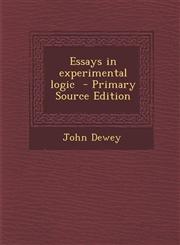 Essays in Experimental Logic - Primary Source Edition,1293859419,9781293859414