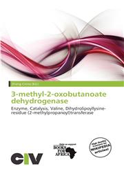 3-methyl-2-oxobutanoate dehydrogenase,613997237X,9786139972371