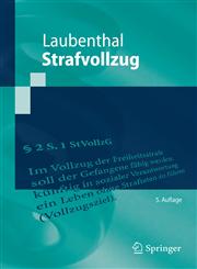 Strafvollzug,3540793992,9783540793991