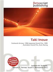 Taki Inoue,6135014595,9786135014594