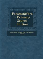 Foraminifera - Primary Source Edition,1294657143,9781294657149