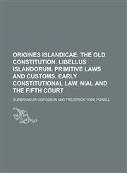 Origines Islandicae,1230141707,9781230141701