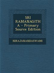 SRI RAMANAGITHA - Primary Source Edition,1295047853,9781295047857