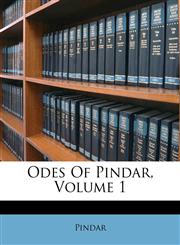 Odes Of Pindar, Volume 1,1173593780,9781173593780