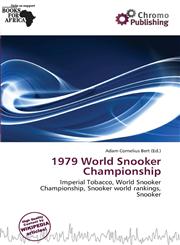 1979 World Snooker Championship,6138245989,9786138245988