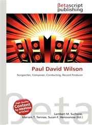 Paul David Wilson,6134729965,9786134729963