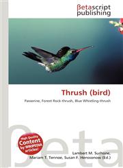 Thrush (Bird),6131010188,9786131010187
