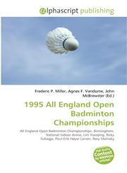 1995 All England Open Badminton Championships,6135601172,9786135601176