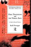 Oral Traditions and the Verbal Arts A Guide to Research Practices,0415048419,9780415048415