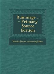 Rummage .. - Primary Source Edition,1295511819,9781295511815