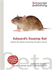 Edward's Swamp Rat,6135407880,9786135407884