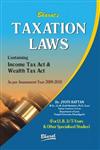 Bharat's Taxation Laws Containing Income Tax Act & Wealth Tax Act : As Per Assessment Year 2009-2010,8177335693,9788177335699