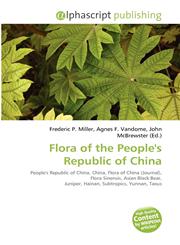 Flora of the People's Republic of China,6134200654,9786134200653
