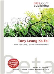 Tony Leung Ka-Fai,6133649003,9786133649002
