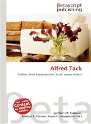 Alfred Tack,6134873519,9786134873512