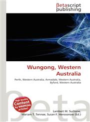 Wungong, Western Australia,6134851434,9786134851435