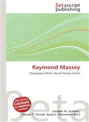 Raymond Massey,6135437968,9786135437966