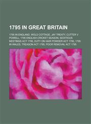 1795 in Great Britain Jay Treaty,1156357403,9781156357408