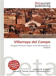 Villarroya del Campo,6134841625,9786134841627